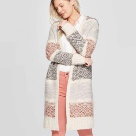 Universal Thread Sweaters - Universal Thread Sweater Duster Chunky Knit